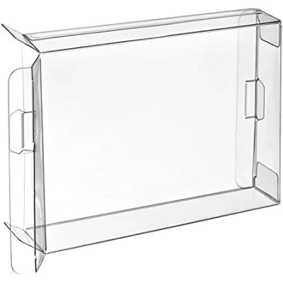 Image of CHILDMORY 10Pcs Clear Case Sleeve Protector for N64 Games Cartridge