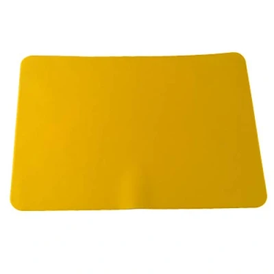 Image of Thickened 30*40 Silicone placemat Children&#039;s Primary School Table mats Waterproof Non Slip Coasters Flat Dining Heat Insulation pad (Yellow)