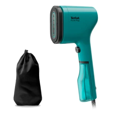 Image of Tefal DT2024 GARMENT STEAMER STEAMBRUSH PURE POP 065_Handheld, Refer to The Product Construction Sheet, Green