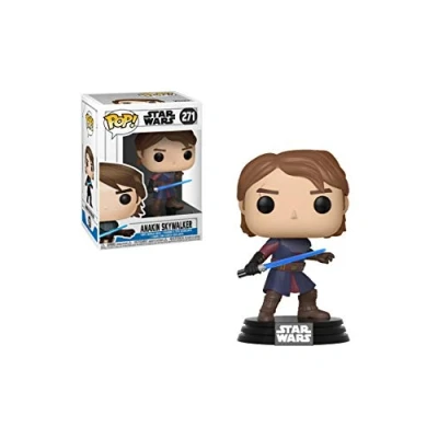 Image of Funko POP! Bobble: Star Wars: Clone Anakin Skywalker Collectable Vinyl Figure Gift Idea Official Merchandise Toys for Kids &amp; Adults TV Fans Model Collectors and Display
