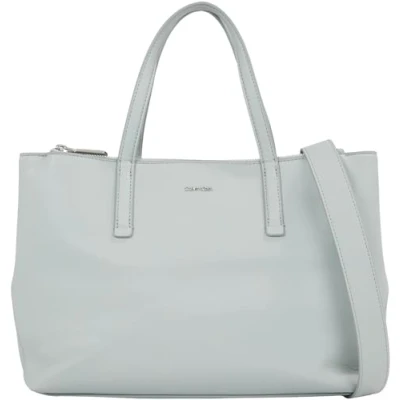 Image of Calvin Klein Women&#039;s Ck Must Tote Md K60k611929 Crossovers, Grey (Pigeon), One Size