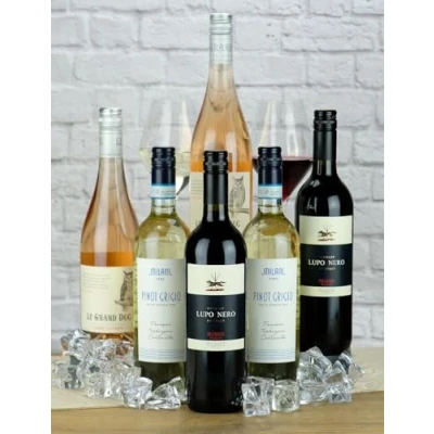 Image of Value Mixed Wine 6 Bottle Half Case