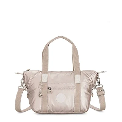 Image of Kipling Women&#039;s Art Mini crossbody bag, Metallic Glow, M UK
