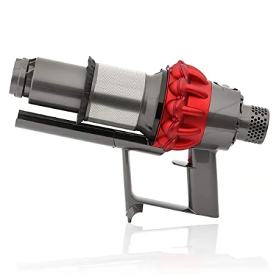 Image of SPARES2GO V10 Big Body Cyclone Vacuum Cleaner Motor compatible with Dyson Total Clean SV12 Red Iron
