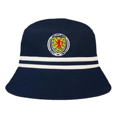 Image of Scotland Official SFA Cotton Bucket Hat Navy S/M