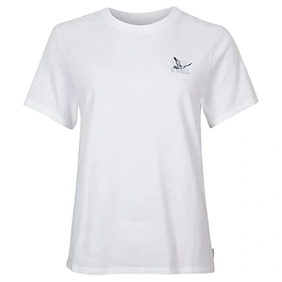Image of O&#039;NEILL Tees Shortsleeve Beach T Shirt Shirt, 11010 Snow White, Regular (Pack of 4) for Women