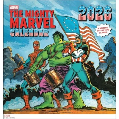 Image of Mighty Marvel 2026 Wall Calendar: A Reissue of the 1976 Classic