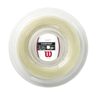 Image of WILSON NXT 17 Tennis String 200m Reel, White