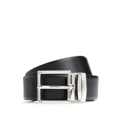 Image of HUGO Belt business, Men&#039;s, Size: 38, Black four