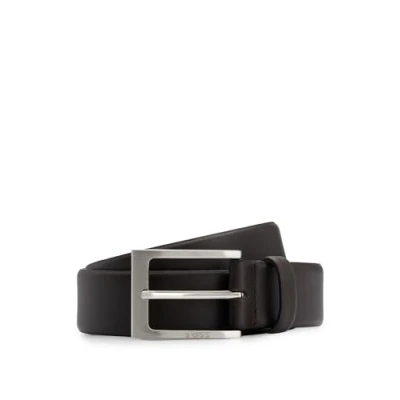 Image of BOSS Barnabie Belt, Men&#039;s, Size: 32, Dark brown