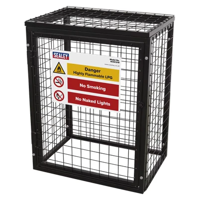 Image of Sealey Safety Cage 2 x 19kg Gas Cylinders