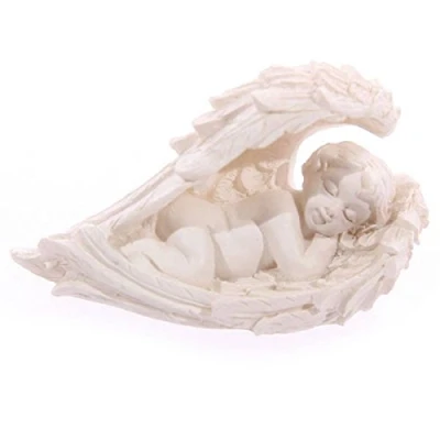 Image of 1 x Cherub in Angel Wings Figure a Bag