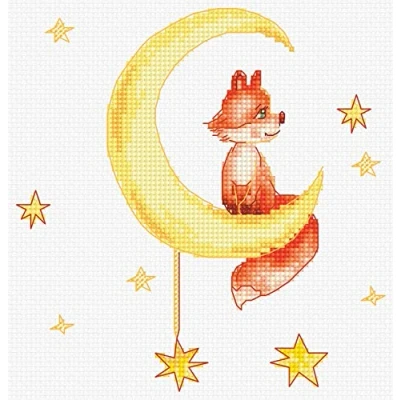 Image of Luca S SRL Fox Cross Stitch Kit