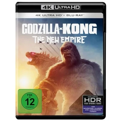 Image of Godzilla x Kong: The New Empire (4K Ultra HD) + (Blu ray)