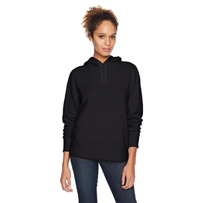 Image of Amazon Essentials Women&#039;s Fleece Pullover Hoodie (Available in Plus Size), Black, XL