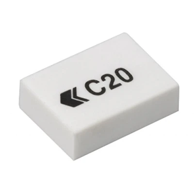 Image of Hainenko 795107 Value C20 White Eraser (Pack of 45)