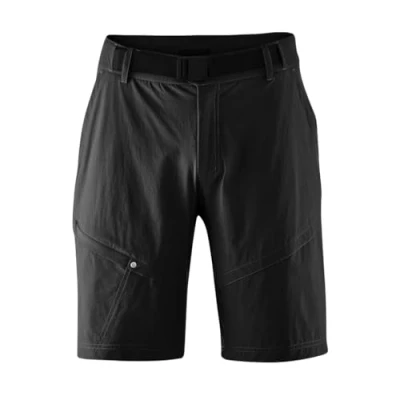 Image of Gonso Arico Men&#039;s Cycling Shorts with Buttoned Underwear, Padded Blue