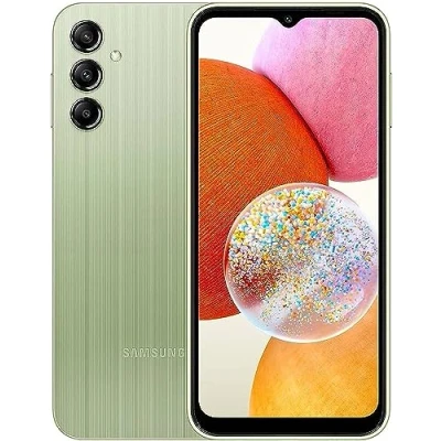 Image of Samsung GALAXY A14 5G GREEN 6.6IN 4GB 64GB ANDROID 13 (Renewed)