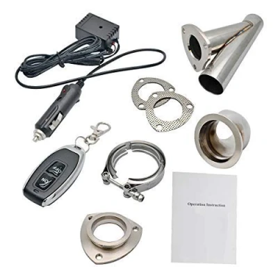 Image of MASO 2&quot; Inch Exhaust Control Valve Cut Outs No Cutout Kit