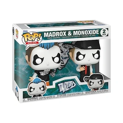 Image of Funko POP! Rocks: Twiztid 2pk Jamie Madrox Collectable Vinyl Figure Gift Idea Official Merchandise Toys for Kids &amp; Adults Music Fans Model Collectors and Display
