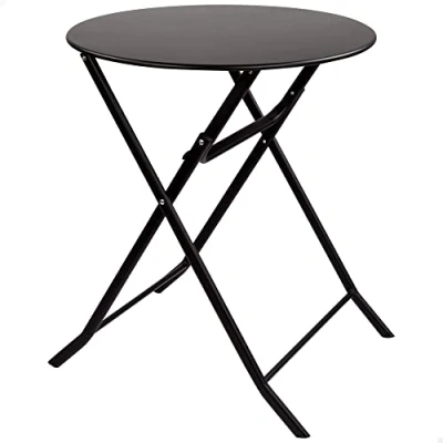 Image of AKTIVE Round Folding Garden Metal Table