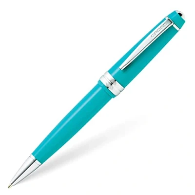 Image of CROSS Bailey Light Refillable Click Off Cap Plastic Ballpoint Pen with Resin Finish, Medium Ballpoint, includes Premium Gift Box and Black Cartridge, 1 Pack, Polished Teal