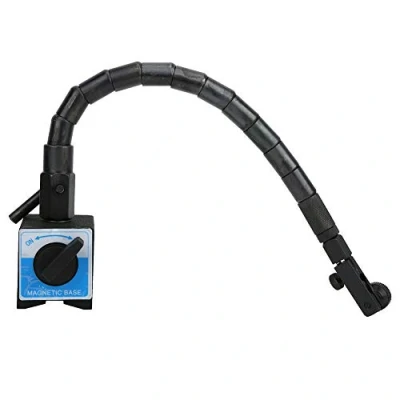 Image of Flexible Magnetic Base Dial Indicator Holder, 588N 364mm Universal Serpentine Adjustable Test Measuring Tool,for Gauges, Lever Etc.