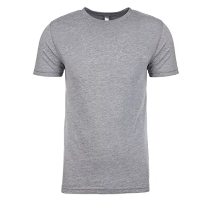 Image of Next Level Mens Tri Blend Crew Neck T Shirt (L) (Premium Heather)