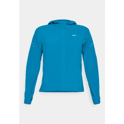 Image of Nike Performance Swift Windbreaker Green abyss/reflective silvercoloured, Women&#039;s, Size: XL, silver/coloured