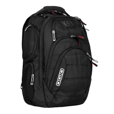 Image of Ogio Backpack Gambit 17, Black, Rozmiar uniwersalny, Laptop