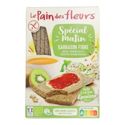 Image of LE PAIN DES FLEURS Special Morning BUCKWHEAT FIBERS 230G