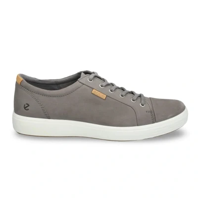 Image of Ecco Soft 7 Full Grain Leather Men&#039;s Casual Trainers