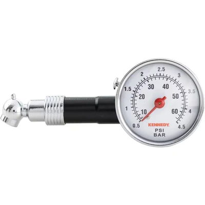 Image of Kennedy Dial Type Tyre Pressure Gauge