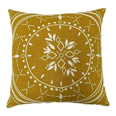 Image of furn. Mandala Cushion Cover, Ochre, 45 x 45cm