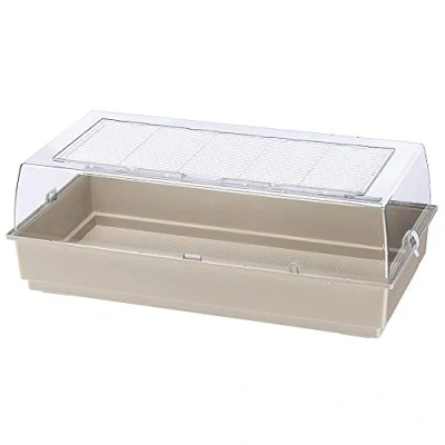 Image of Ferplast MAXI DUNA MULTY Large Hamster Cage Habitat for Rodents, Guinea Pigs, Rabbits Interactive Transparent Design, Easy Access &amp; Cleaning, 99x51.5x36 cm