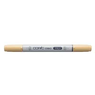 Image of Copic Ciao Coloured Marker Pen (YR 31) Light Reddish Yellow, For Art &amp; Crafts, Colouring, Graphics, Highlighter, Design, Anime, Professional Beginners, Supplies Colouring Books