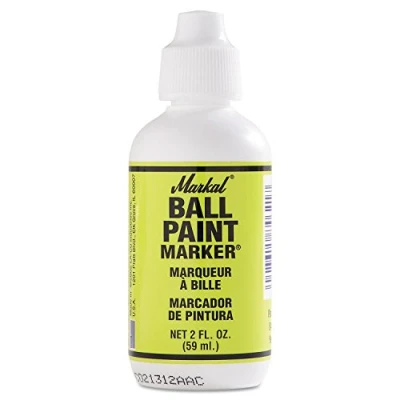 Image of Markal Ball Paint Marker Yellow 59ml