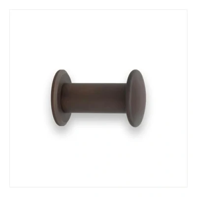 Image of EVI Herrajes Bathroom Hanger Brass Wall Rustic Finish for Hanging Clothes, Coats or Towels Towel Rail with Invisible Screw 188CBLRU