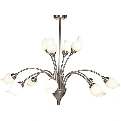 Image of Rimini Pendant 12 Light G9 Satin Chrome