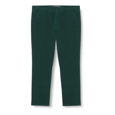 Image of Tommy Hilfiger Men Trousers Bleecker Slim Fit Chino, Green (Hunter), 29W/32L
