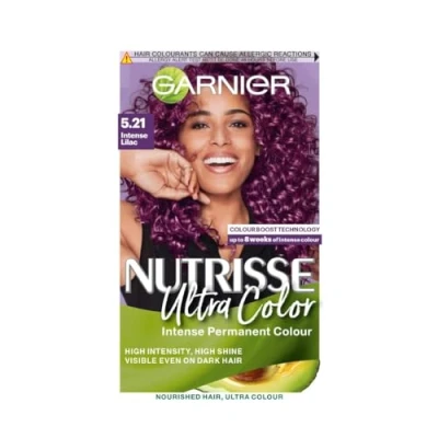 Image of GARNIER NUTRISSE Ultra Color GB 5.21 Intense Lilac Permanent Hair Dye