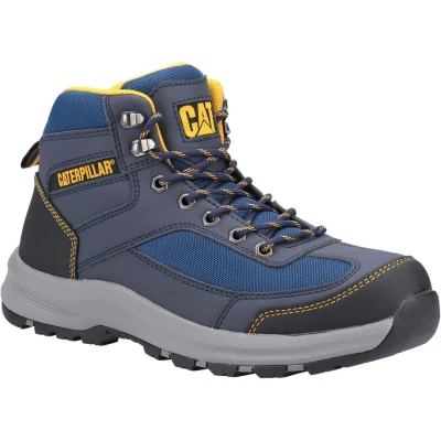 Image of Caterpillar Elmore Mid Mens Boots Navy 10 UK