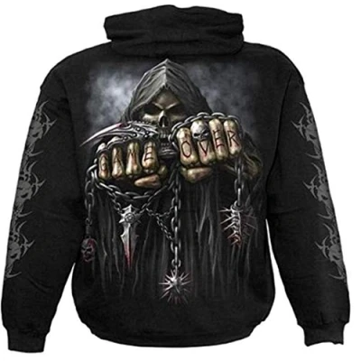 Image of Spiral Game Over Hooded SS Blk M