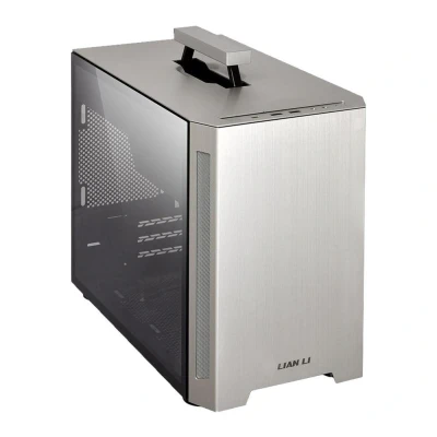 Image of LIAN LI TU150WA Mini ITX Tower PC Case Silver, Silver/Grey