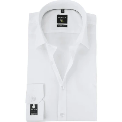 Image of OLYMP No&#039;6 six Shirt Skinny Fit Extra Long Sleeve White size 41