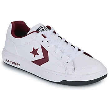 Image of Converse PRO Blaze V2 Unisex Trainers, Size: 6.5, White/deep bordeaux shoes