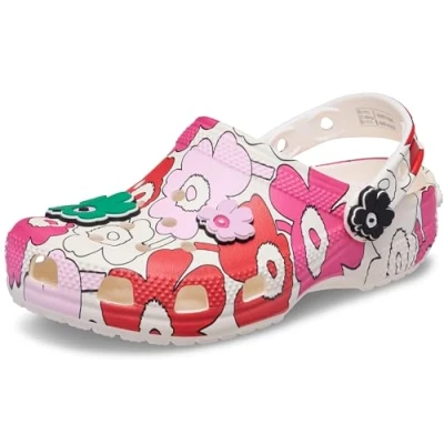 Image of Crocs Marimekko Unisex Clogs for kids, Size: C12, Multi shoes