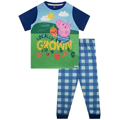 Image of Peppa Pig Boys Pyjamas George Multicoloured 6 7 Years
