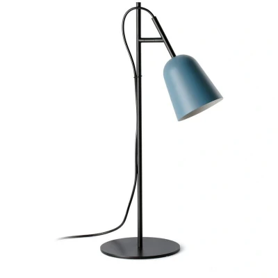 Image of Studio Desk Task Lamp Matt Black, Blue