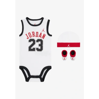 Image of Jordan 23 SET Unisex Top for kids, Size: 0 6m, White